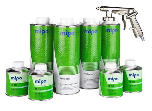 MIPA Protector Set weiss 2K PU-Transportflächen Beschichtung Versiegelung Lack MIPA Protector Set weiss 2K PU-Transportflächen Beschichtung Versiegelung Lack von MIPA