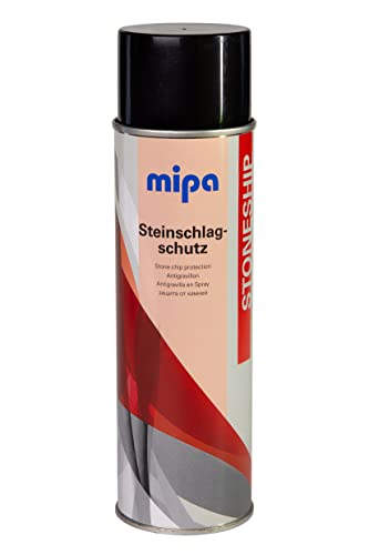 MIPA Steinschlagschutz-Spray schwarz 500ml Autolack von MIPA