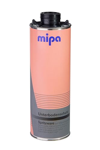 MIPA Unterbodenschutz schwarz Bitumen 1Liter Spritzbar MIPA Unterbodenschutz schwarz Bitumen 1Liter Spritzbar von MIPA