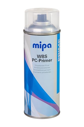 MIPA WBS PC Primer Spray farblos Haftvermittler Polycarbonat 400ml MIPA WBS PC Primer Spray farblos Haftvermittler Polycarbonat 400ml von MIPA