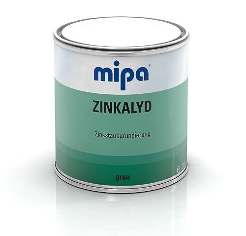 MIPA Zinkalyd, matt/ 750 ml,1K-Zinkstaub-Grundbeschichtung,mit Korrosionsschutz von MIPA