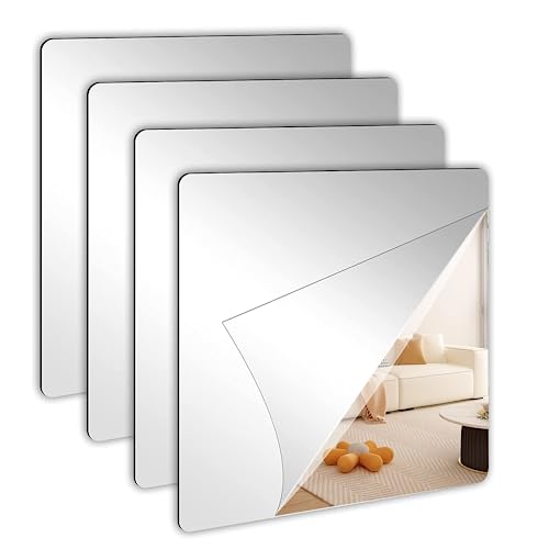 MIPIACE 16 Stück Spiegelfliesen Selbstklebend 10×10 cm Spiegel zum Kleben Acryl Spiegel Selbstklebende Klein Klebespiegel Spiegelfolie Wandspiegel Flexibler Spiegel Wandaufkleber für Schrank Wand Bad MIPIACE 16 Stück Spiegelfliesen Selbstklebend 10×10 cm Spiegel zum Kleben Acryl Spiegel Selbstklebende Klein Klebespiegel Spiegelfolie Wandspiegel Flexibler Spiegel Wandaufkleber für Schrank Wand Bad von MIPIACE