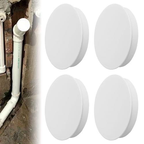 MIPIACE 4 Stück Lüftungsrohr Abdeckung 100 mm Rohrabdeckung PVC Federdeckel Rund Lüftungsrohr Endkappe Abwasserrohr Deckel Endkapp Abdeckkappe zur Verhinderung von Rückströmungen in Rohren MIPIACE 4 Stück Lüftungsrohr Abdeckung 100 mm Rohrabdeckung PVC Federdeckel Rund Lüftungsrohr Endkappe Abwasserrohr Deckel Endkapp Abdeckkappe zur Verhinderung von Rückströmungen in Rohren von MIPIACE