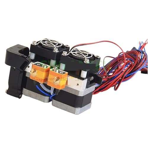 1,75 mm komplett montierter Doppelextruder for Flashforge Creator/for Dreamer 3D-Drucker unverwechselbar(Dreamer) von MIQNQWUK