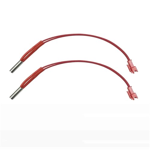 2 STÜCKE for FLSUN V400 3D-Druckerrohr Heizstab Teil Rot Heizpatrone Draht Kabel Ersatz for Extrusionskopf unverwechselbar von MIQNQWUK