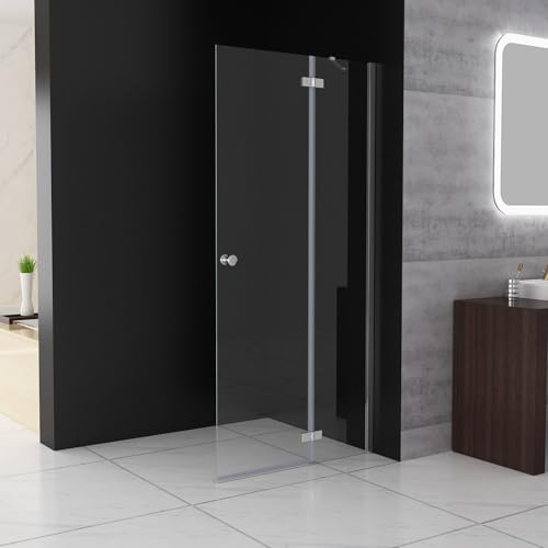 MIQU Duschwand Walk in Dusche 90x195 cm Pendeltüren Duschabtrennung mit Festteil Glas und Scharnier Drehtür Duschkabine Nischentür Sicherheitsglas Duschtrennwand ohne Duschwanne MIQU Duschwand Walk in Dusche 90x195 cm Pendeltüren Duschabtrennung mit Festteil Glas und Scharnier Drehtür Duschkabine Nischentür Sicherheitsglas Duschtrennwand ohne Duschwanne von MIQU