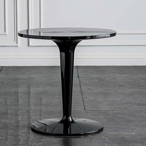 MIQXUAN Couchtisch Sofa Beistelltische Acryl Kantentisch Nordic Simple Transparent Teetisch Balkon Kleiner Runder Tisch Kreativer Ecktisch Moderner Kleiner Couchtisch Couchtisch für Wohnzimmer (Bla von MIQXUAN