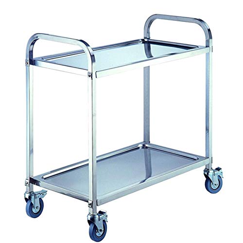 MIQXUAN Rangement Chariot Chariots mobiles Sacs amovibles avec panier à linge Chariot à linge d'hôtel robuste sur roulettes Chariot de tri de linge roulant pour service de chambre bleu avec von MIQXUAN