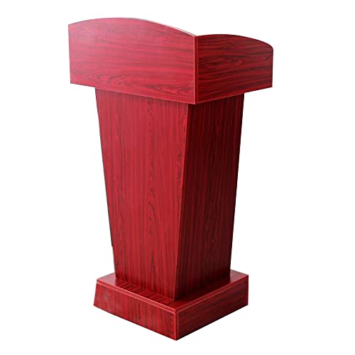 MIQXUAN Rednerpult Podium Stand Podium Präsentation Rednerpult Ständer Rednerpult Podium Ständer Präsentation Konzert Podium Lesen oder Laptop Schreibtisch für Kirche und Klassenzimmer von MIQXUAN