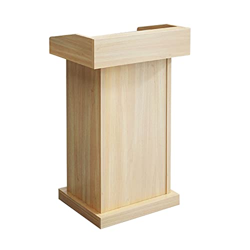 MIQXUAN Rednerpult Podiumständer Podium Präsentation Rednerpult Ständer Podium Vortragstisch Konferenz Kanzel Ständer Podium Schule Kirche Büro Rednerpult Ständer von MIQXUAN