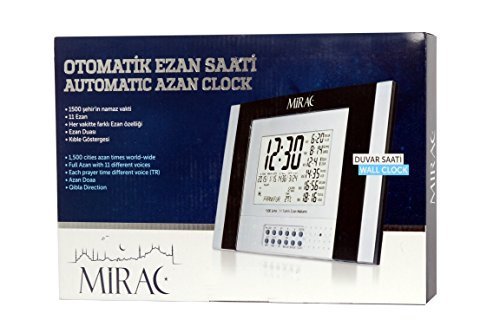 Mirac – Automatische Wanduhr EZAN SAATI 2015 von Mirac Mirac – Automatische Wanduhr EZAN SAATI 2015 von Mirac von MIRAC