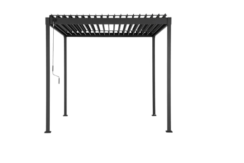 MIRADOR Pergola 80 Solid 3x2 m Stahl Anthrazit verstellbares Lamellendach Garten Terasse Pergola Winterfest Stabil Pavillion MIRADOR Pergola 80 Solid 3x2 m Stahl Anthrazit verstellbares Lamellendach Garten Terasse Pergola Winterfest Stabil Pavillion von MIRADOR