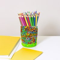 Bleiben Sie Produktiv Und Stilvoll Einzigartige Stifthalter Schreibtisch-Organizer Für Ihre Arbeit Von Zu Hause Aus von MIRAKRIS