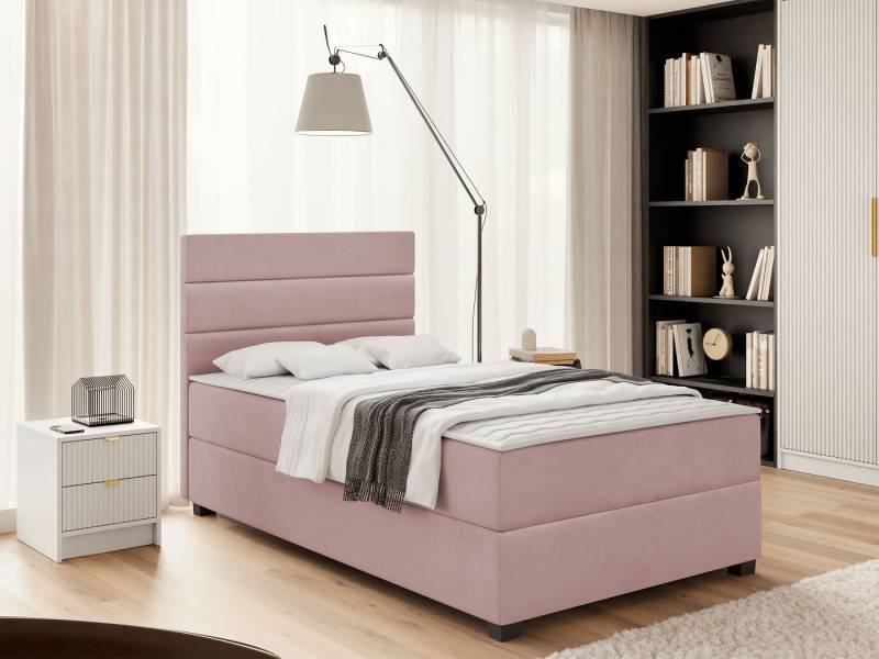 MIRJAN24 Boxspringbett Elen (mit Bettkasten), Universell - Links / Rechts, Bonellfederkern H3 von MIRJAN24
