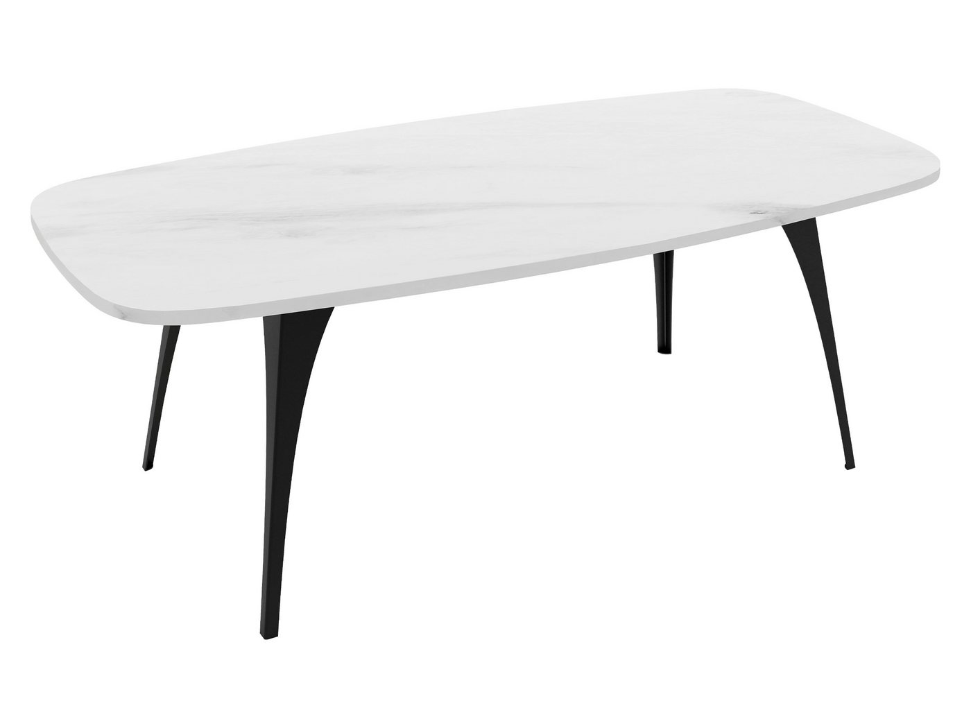 MIRJAN24 Couchtisch Fabiola, Beine aus Stahl, 120x60x45 cm von MIRJAN24