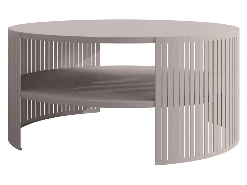 MIRJAN24 Couchtisch Fikoli Cashmere, 75x75x40 cm, Gestell aus Stahl von MIRJAN24