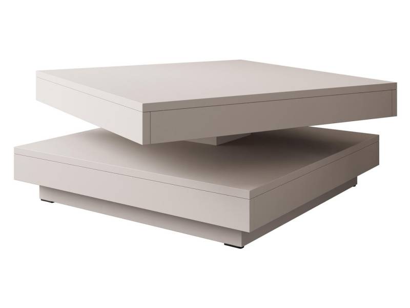 MIRJAN24 Couchtisch Nenani, Obere Tischplatte 360° frei drehbar von MIRJAN24