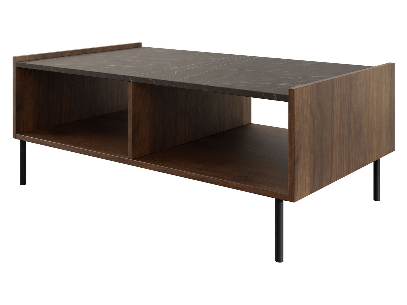 MIRJAN24 Couchtisch Tewos L97 (mit Einlegeboden), 97x60x39 cm von MIRJAN24