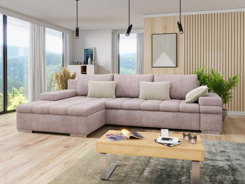 MIRJAN24 Ecksofa Bangkok Premium, mit Bettkasten und Schlaffunktion, Moderne L-Form, Kissen-Set MIRJAN24 Ecksofa Bangkok Premium, mit Bettkasten und Schlaffunktion, Moderne L-Form, Kissen-Set von MIRJAN24