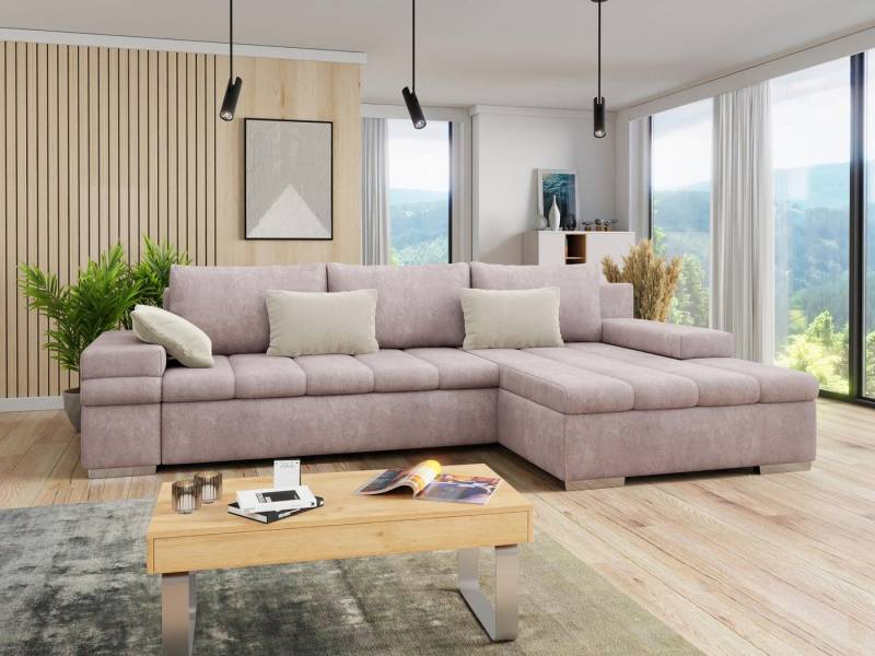 MIRJAN24 Ecksofa Bangkok Premium, mit Bettkasten und Schlaffunktion, Moderne L-Form, Kissen-Set MIRJAN24 Ecksofa Bangkok Premium, mit Bettkasten und Schlaffunktion, Moderne L-Form, Kissen-Set von MIRJAN24