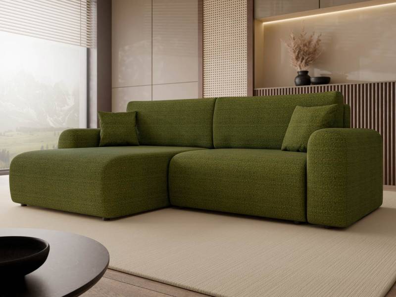 MIRJAN24 Ecksofa Floryn L, mit Schlaffunktion und Bettkasten, L-Form, 245x145x82 cm von MIRJAN24