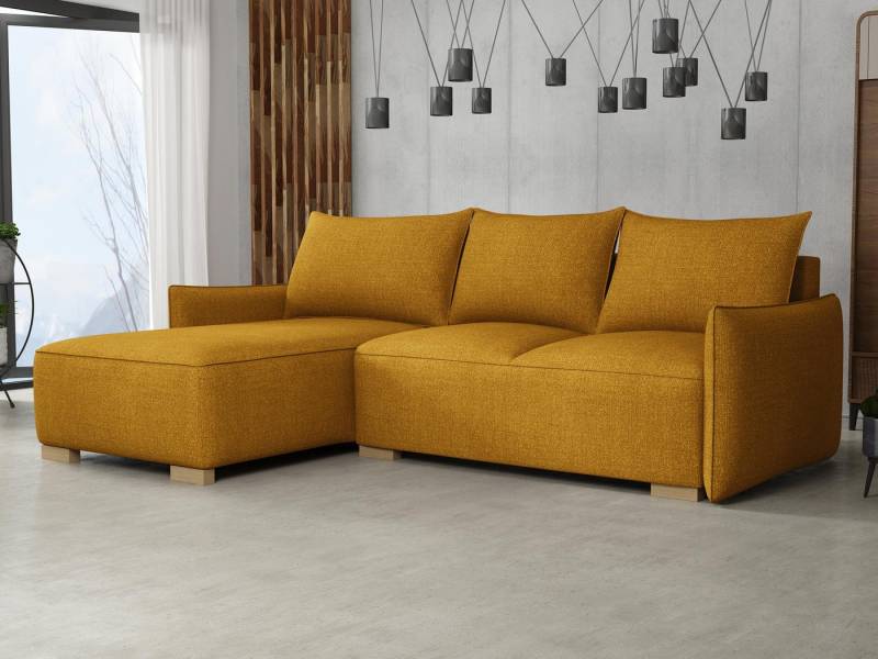 MIRJAN24 Ecksofa Focus L, mit Bettkasten und Schlaffunktion, Holzfüße in der Farbe Natur, Seite universal MIRJAN24 Ecksofa Focus L, mit Bettkasten und Schlaffunktion, Holzfüße in der Farbe Natur, Seite universal von MIRJAN24