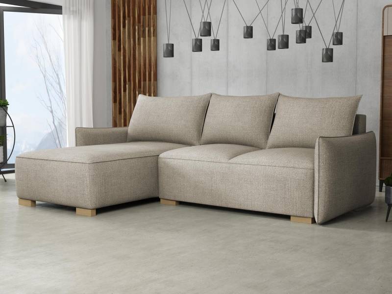 MIRJAN24 Ecksofa Focus L, mit Bettkasten und Schlaffunktion, Holzfüße in der Farbe Natur, Seite universal MIRJAN24 Ecksofa Focus L, mit Bettkasten und Schlaffunktion, Holzfüße in der Farbe Natur, Seite universal von MIRJAN24