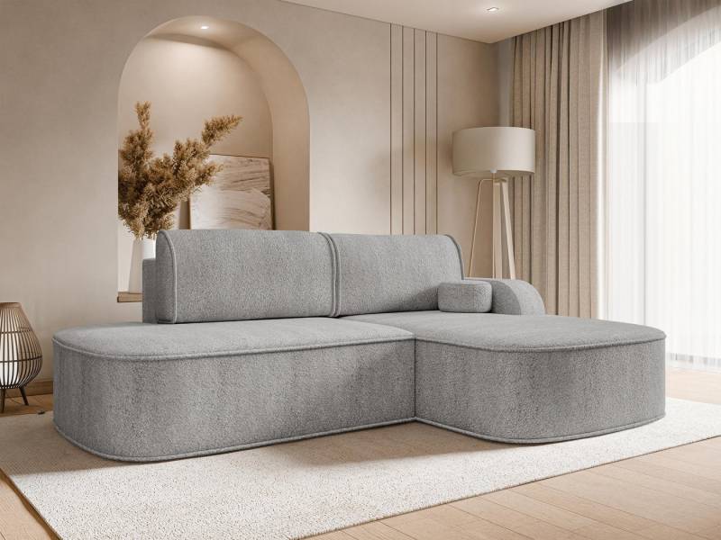 MIRJAN24 Ecksofa Koro, mit Schlaffunktion und Bettkasten, Modern L-Form, 256x177x90 cm von MIRJAN24