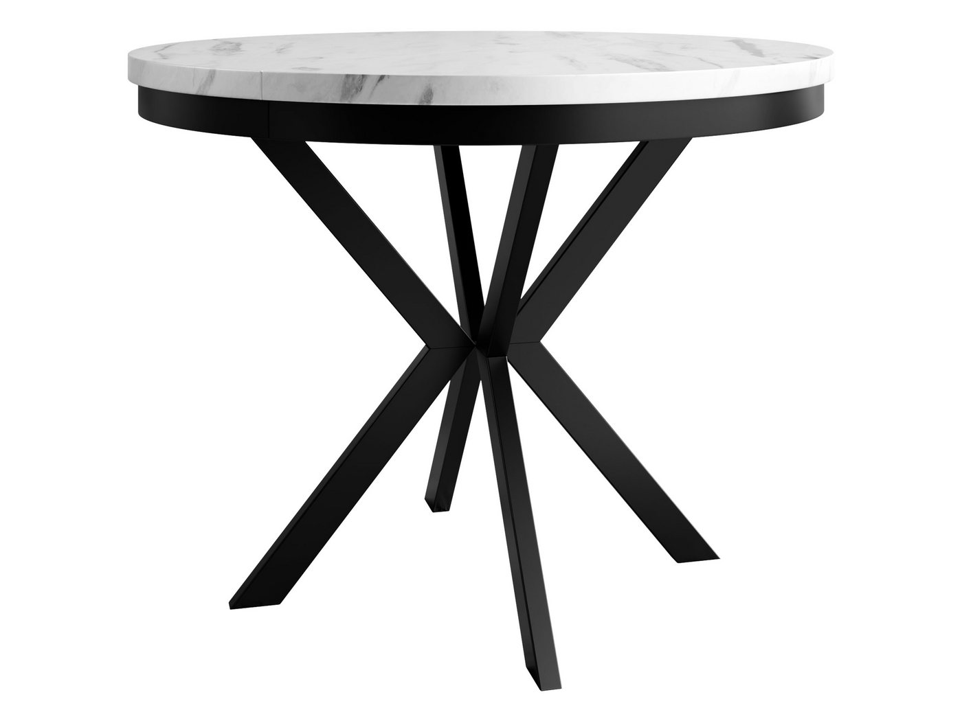 MIRJAN24 Esstisch Edder 120 (Ausziehbarer), 120-196x120x76 cm von MIRJAN24