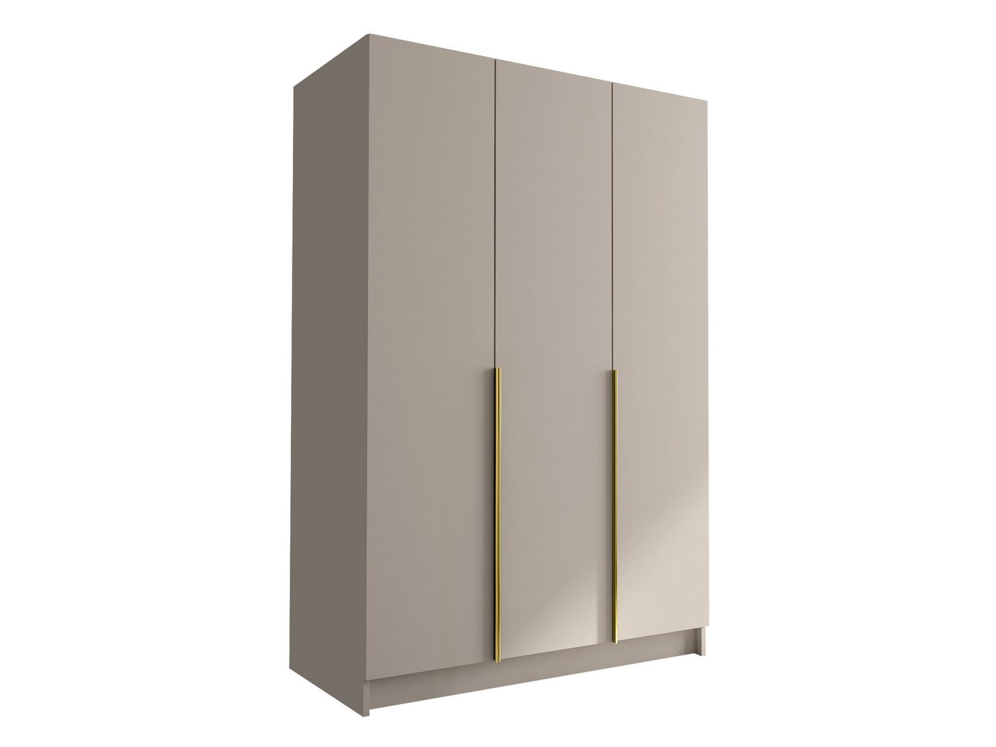 MIRJAN24 Kleiderschrank Calia I (mit drei Drehtüren) Kleiderstange, Metallgriffe von MIRJAN24