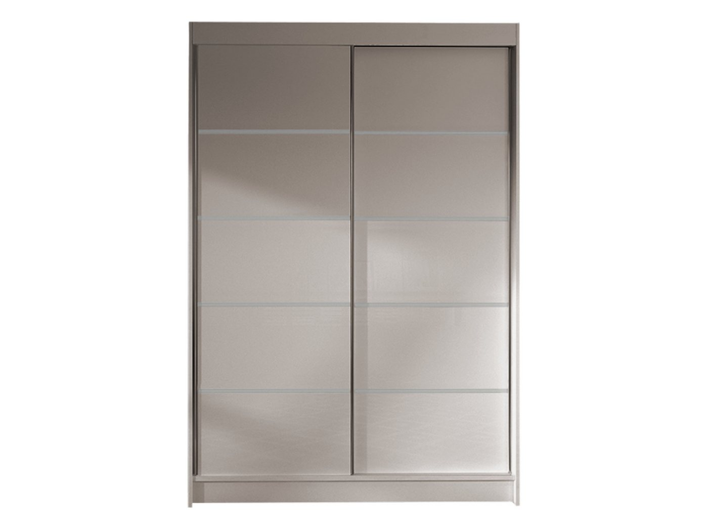MIRJAN24 Kleiderschrank Lino IV (Schiebetürenschrank mit Kleiderstange) Schlafzimmerschrank mit 2-türig, Garderobenschrank von MIRJAN24