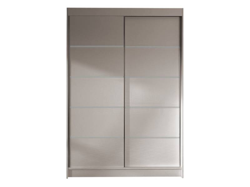 MIRJAN24 Kleiderschrank Lino IV (Schiebetürenschrank mit Kleiderstange) Schlafzimmerschrank mit 2-türig, Garderobenschrank von MIRJAN24