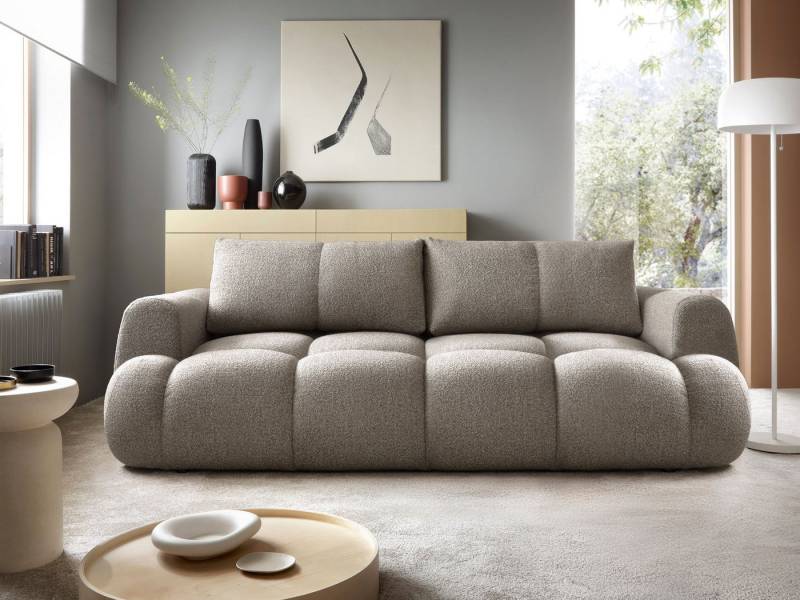 MIRJAN24 Schlafsofa Mitto, mit Bettkasten und Schlaffunktion, Rückenlehne in Form beweglicher Kissen von MIRJAN24
