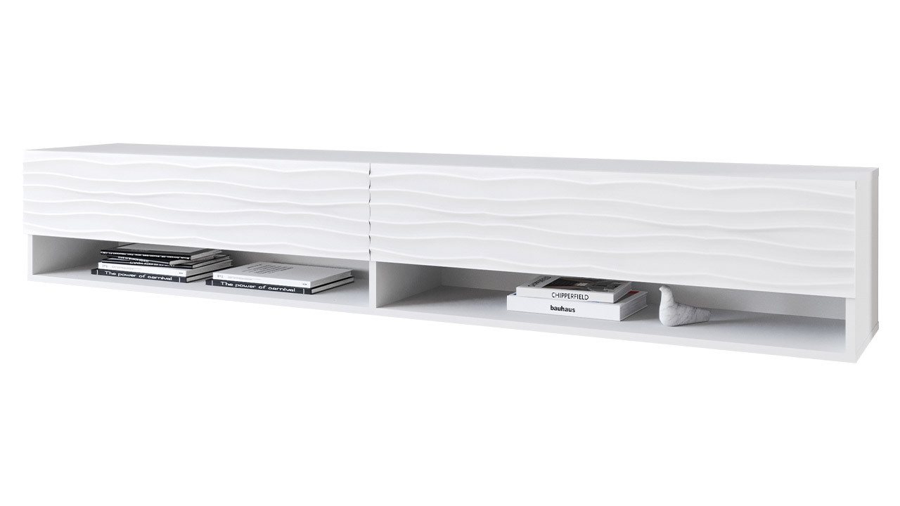 MIRJAN24 TV-Schrank A180 MDF (mit zwei Klappen) 180x33x30 cm, mit Füße von MIRJAN24