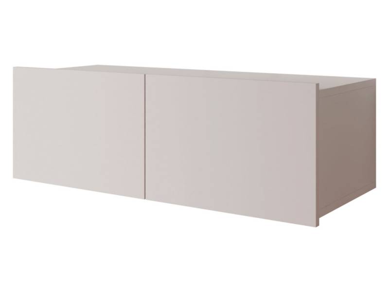 MIRJAN24 TV-Schrank Calabrini 100 03 (mit 2 Türen) ohne Griffe, silberne Beine 5 cm von MIRJAN24