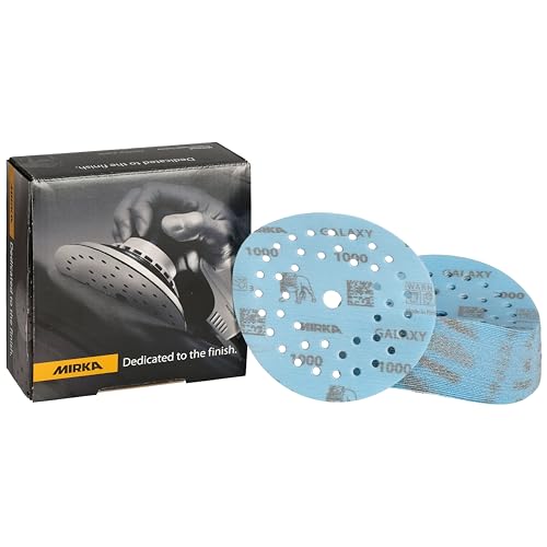 Mirka Galaxy Epoxid Schleifpapier 125mm Klett Korn 1000 zum Schleifen von Epoxidharz, Holz, Epoxy, Rivertable / 50 Stk Schleifscheiben Mirka Galaxy Epoxid Schleifpapier 125mm Klett Korn 1000 zum Schleifen von Epoxidharz, Holz, Epoxy, Rivertable / 50 Stk Schleifscheiben von MIRKA