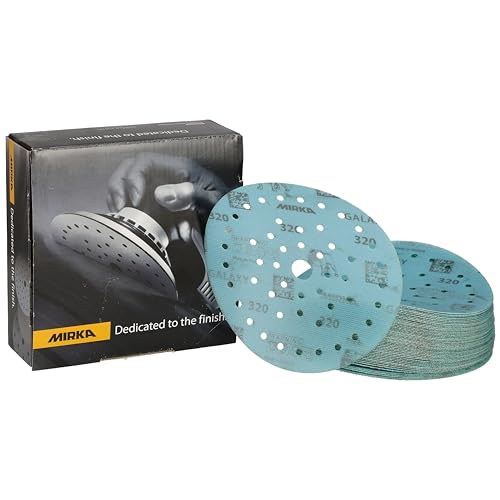 Mirka Galaxy Epoxid Schleifpapier 150mm Klett Korn 320 zum Schleifen von Epoxidharz, Holz, Epoxy, Rivertable / 50 Stk Schleifscheiben Mirka Galaxy Epoxid Schleifpapier 150mm Klett Korn 320 zum Schleifen von Epoxidharz, Holz, Epoxy, Rivertable / 50 Stk Schleifscheiben von MIRKA