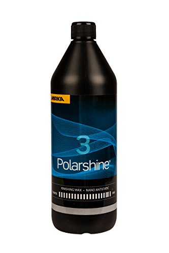 Mirka Politur/Polarshine Antistatic Wax 3/1000 ml/Ultrafeine Politur zur Versiegelung/Silikonfrei von MIRKA