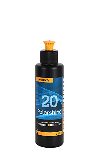 Mirka Politur/Polarshine 20/250 ml/Professionelle Mittelgrobe Politur/Silikonfrei von MIRKA