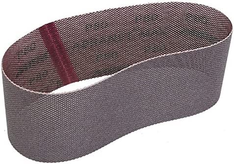 Mirka Abranet® Max Netz-Schleifband (75 x 533 mm), Profi-Schleifgitter mit verschiedenen Körnung, flexible Schleifrichtung, universelles Netzschleifband für Hand-Bandschleifer, 10 Stück (P180) von MIRKA