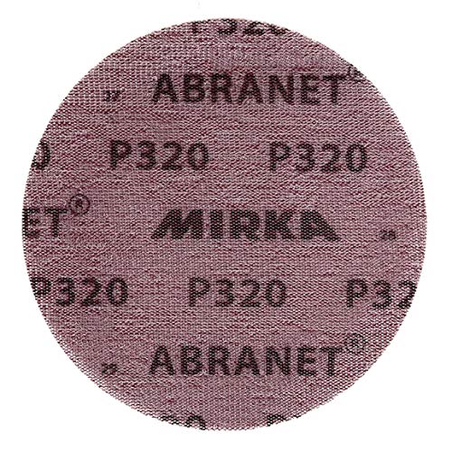 Mirka Abranet Gitternetz-Scheiben GRIP P320 Ø 150 mm (50 Stk.) von MIRKA