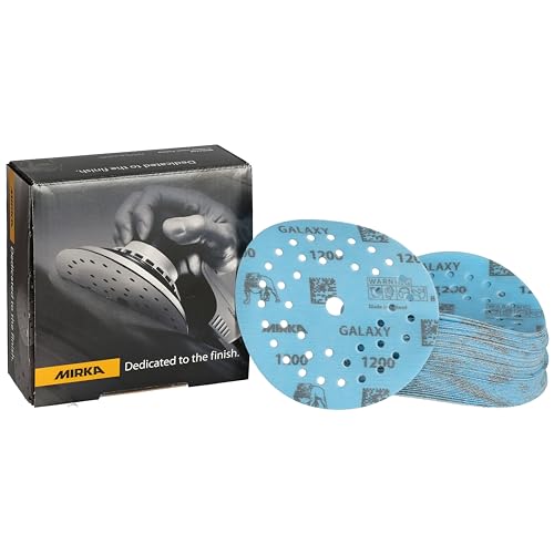 Mirka Galaxy Epoxid Schleifpapier 125mm Klett Korn 1200 zum Schleifen von Epoxidharz, Holz, Epoxy, Rivertable / 50 Stk Schleifscheiben Mirka Galaxy Epoxid Schleifpapier 125mm Klett Korn 1200 zum Schleifen von Epoxidharz, Holz, Epoxy, Rivertable / 50 Stk Schleifscheiben von MIRKA