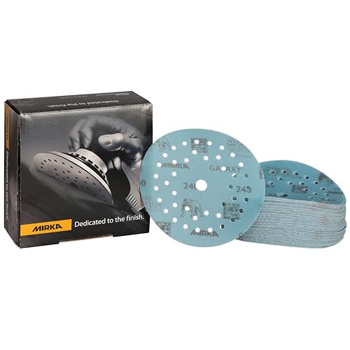 Mirka Galaxy Epoxid Schleifpapier 125mm Klett Korn 240 zum Schleifen von Epoxidharz, Holz, Epoxy, Rivertable / 50 Stk Schleifscheiben Mirka Galaxy Epoxid Schleifpapier 125mm Klett Korn 240 zum Schleifen von Epoxidharz, Holz, Epoxy, Rivertable / 50 Stk Schleifscheiben von MIRKA