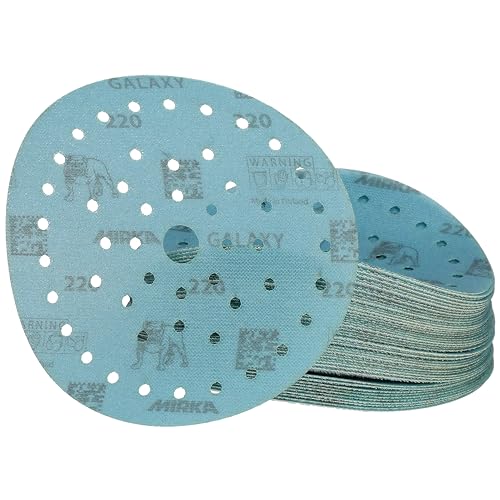 Mirka Galaxy Epoxid Schleifpapier 150mm Klett Korn 240 zum Schleifen von Epoxidharz, Holz, Epoxy, Rivertable / 50 Stk Schleifscheiben Mirka Galaxy Epoxid Schleifpapier 150mm Klett Korn 240 zum Schleifen von Epoxidharz, Holz, Epoxy, Rivertable / 50 Stk Schleifscheiben von MIRKA