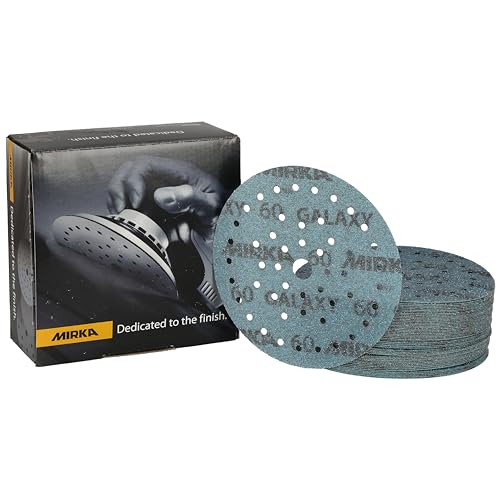 Mirka Galaxy Epoxid Schleifpapier 150mm Klett Korn 60 zum Schleifen von Epoxidharz, Holz, Epoxy, Rivertable / 50 Stk Schleifscheiben Mirka Galaxy Epoxid Schleifpapier 150mm Klett Korn 60 zum Schleifen von Epoxidharz, Holz, Epoxy, Rivertable / 50 Stk Schleifscheiben von MIRKA