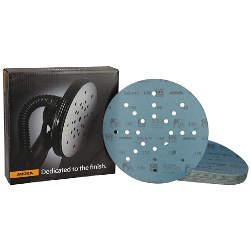 Mirka Galaxy Schleifpapier 225mm Klett Korn 120 / für Langhalsschleifer / 25 Stk Schleifscheiben Mirka Galaxy Schleifpapier 225mm Klett Korn 120 / für Langhalsschleifer / 25 Stk Schleifscheiben von MIRKA