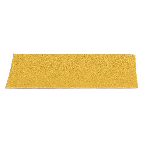 Mirka Gold Universal-Schleifpapier 70x125mm Klett / Korn P180 / 10 Stück / Zum Schleifen von Gips, Spachtel, Spanplatten, Holz, Lack von MIRKA