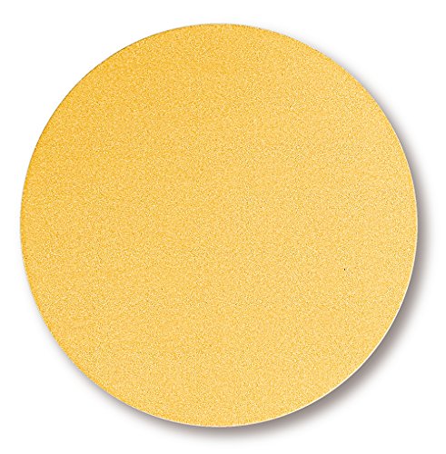 Mirka Gold Universal-Schleifpapier Ø 150mm Klett P320, 100 Stk / Zum Schleifen von Gips, Spachtel, Spanplatten, Holz, Lack von MIRKA