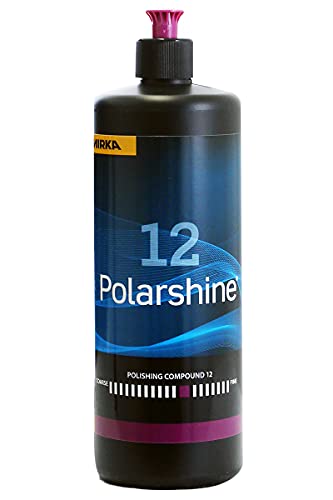 Mirka Politur/Polarshine 12/1000 ml/Professionelle Mittelgrobe Politur/Silikonfrei von MIRKA