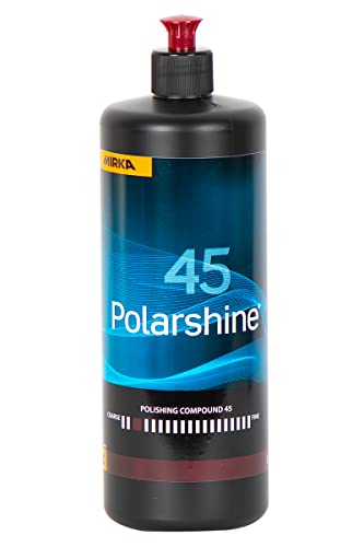 Mirka Politur/Polarshine 45/1000 ml/Professionelle Grobe Politur/Silikonfrei von MIRKA